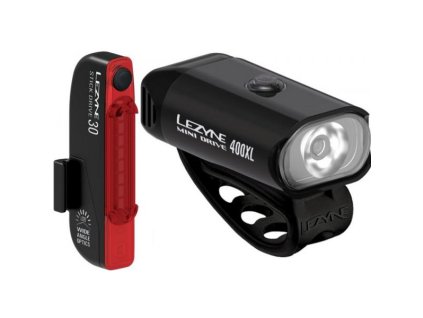 světlo LEZYNE sada Mini Drive 400XL / STICK