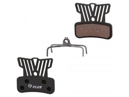 brzdové destičky FORCE+ Shimano MTB Ti polymer, chladič