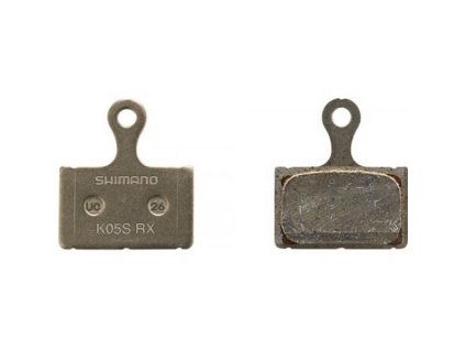 brzdové destičky Shimano K05S-RX polymerové