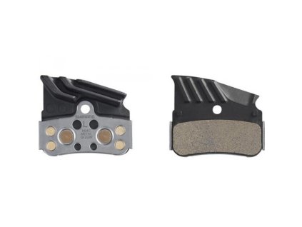 brzdové destičky Shimano N04C s chladičem kovové