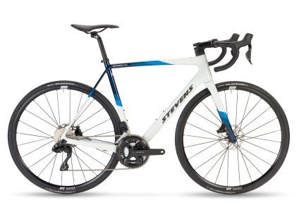 STEVENS Izoard 105 Di2 Carrara White Blue (Varianta 60cm)