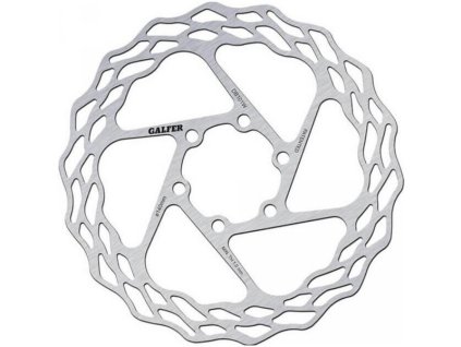 brzdový kotouč Galfer Fixed Wave 6děr 160mm