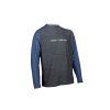 Dres s dlouhým rukávem PELLS Zone Black/Blue (Varianta S)