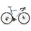 STEVENS Izoard Pro Disc Carrara White Blue (Varianta 54cm)
