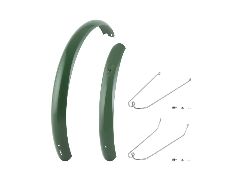 Electra Townie Path 9D EQ Fender Set (SIZE 27.5", Front and Rear, COLOR_NAME Pine Green)
