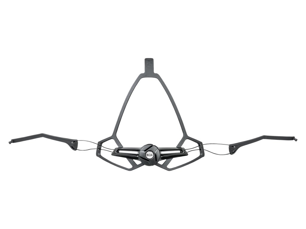 Systém zapínání cyklistických přileb Bontrager WaveCel BOA (SIZE Upínací systém BOA WaveCel, plná délka, COLOR_NAME černá)