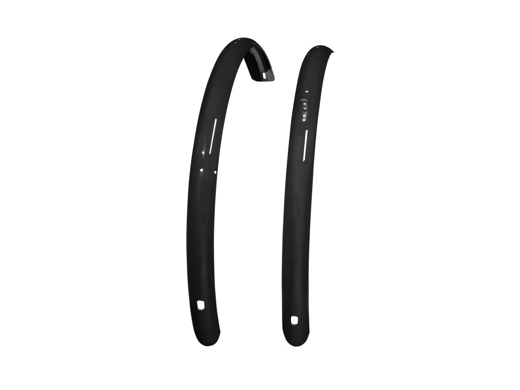 Eurofender Tempo Fender Set (SIZE 700c x 58mm, Front and Rear, COLOR_NAME černá)