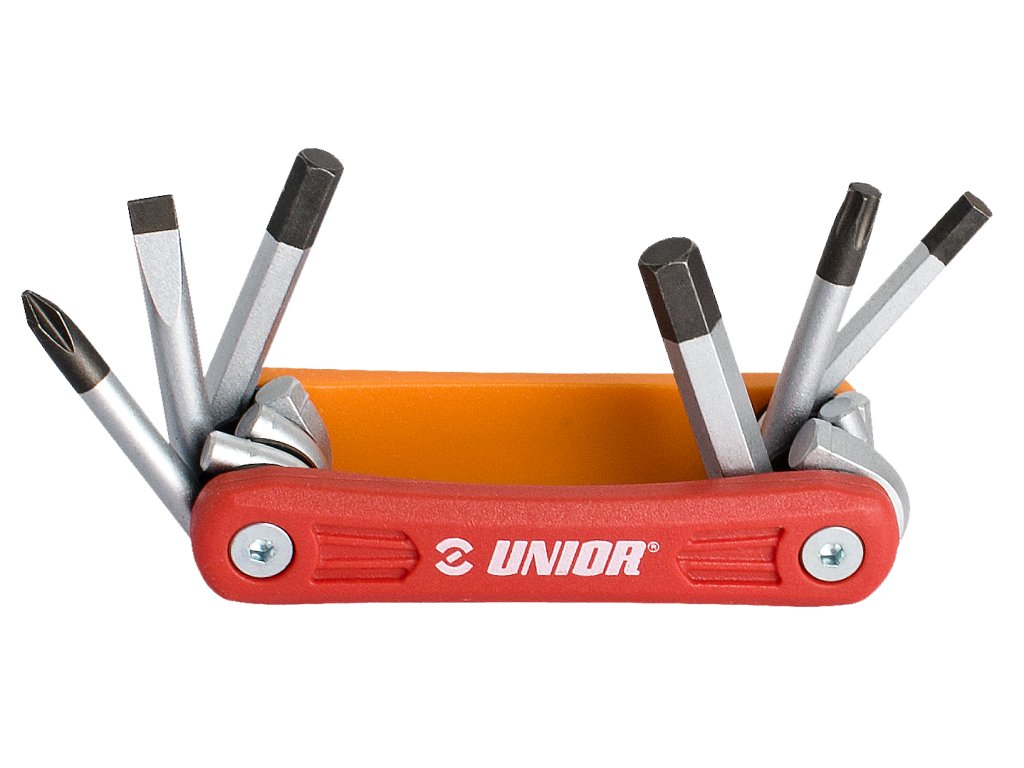 Unior Multitool EURO6 (SIZE 6 function, COLOR_NAME červená/oranžová)