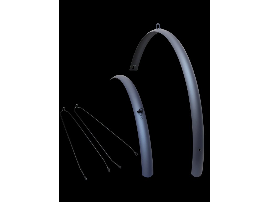 Sada blatníků na pánská kola Electra Loft 7D 700c (SIZE 700c x 28-40mm (large frame), Front and Rear, COLOR_NAME Indigo)