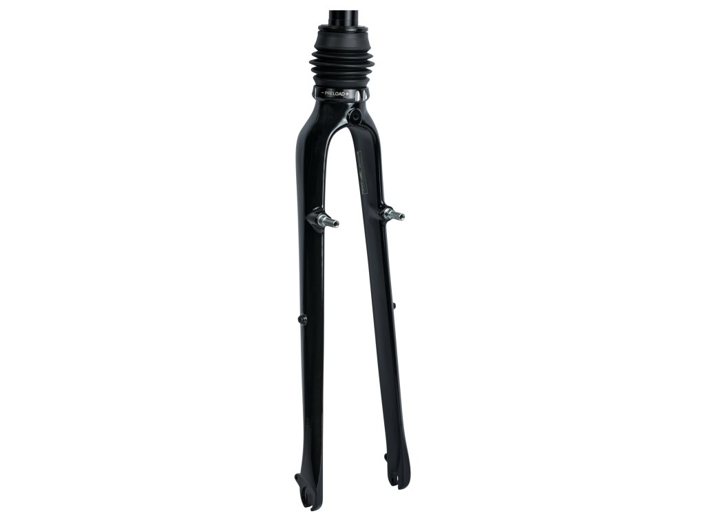 Bontrager SPA SS7 Cantilever Brake 700C Suspension Fork (SIZE 300mm, 35mm, COLOR_NAME černá/Solid Charcoal)