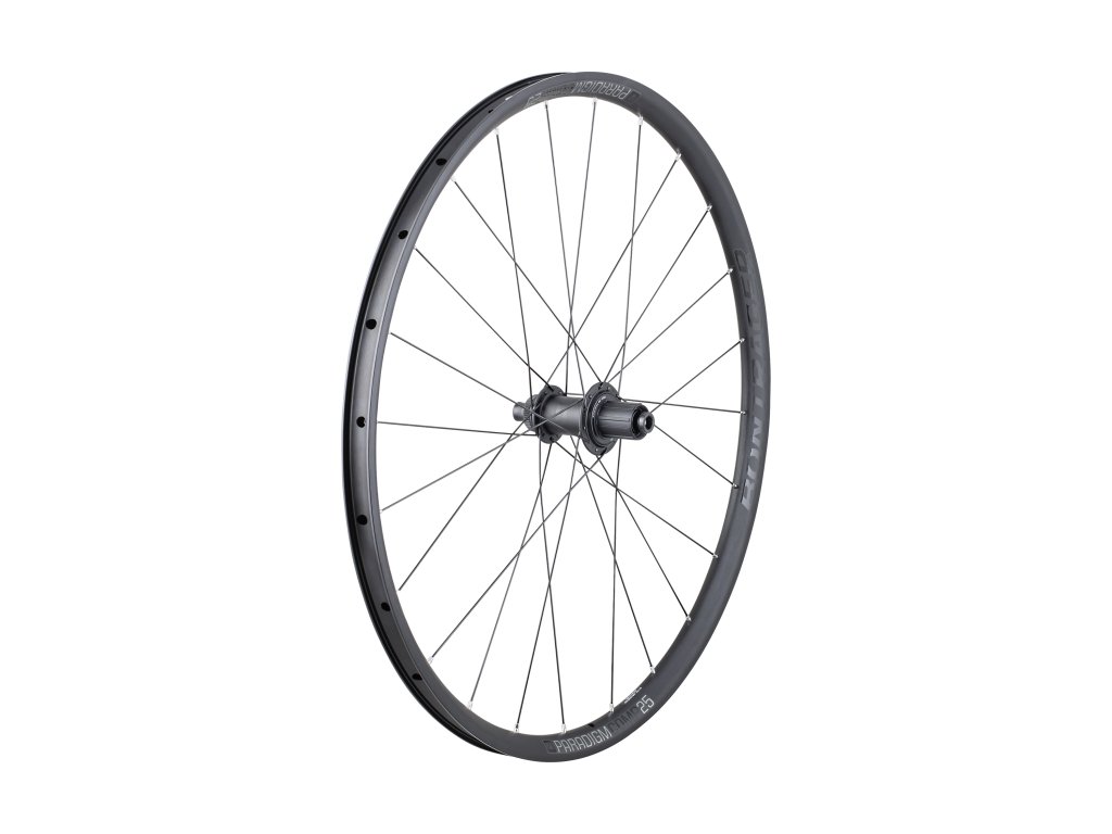 Bontrager Paradigm Comp 25 TLR Boost Disc Road Wheel (SIZE Rear Shimano HG 11-speed, COLOR_NAME černá)