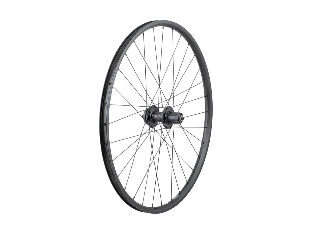 Trek Connection Schrader 26˝ 6-Bolt Disc MTB Wheel (SIZE Rear Shimano HG 8/9/10-speed, COLOR_NAME černá)