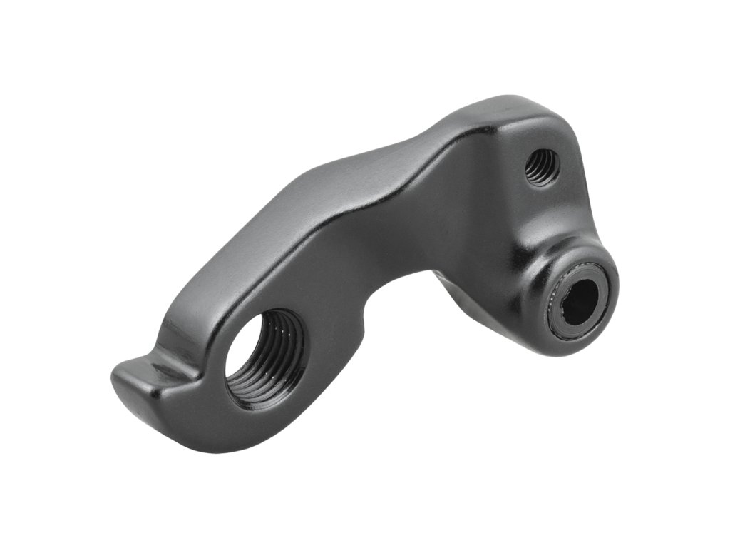 Trek-Diamant Thru-Skew Rear Derailleur Hanger (SIZE Rear drive side, Thru Axle, COLOR_NAME černá)