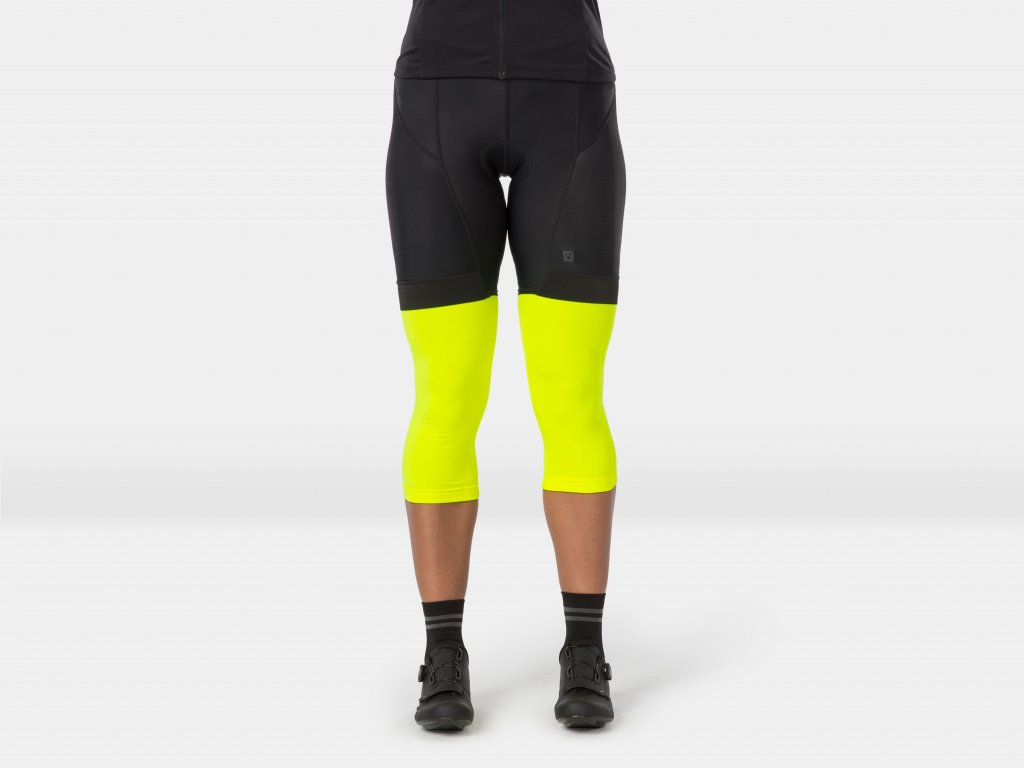 Cyklistické termonávleky na kolena Bontrager (SIZE L, COLOR_NAME Radioactive Yellow)
