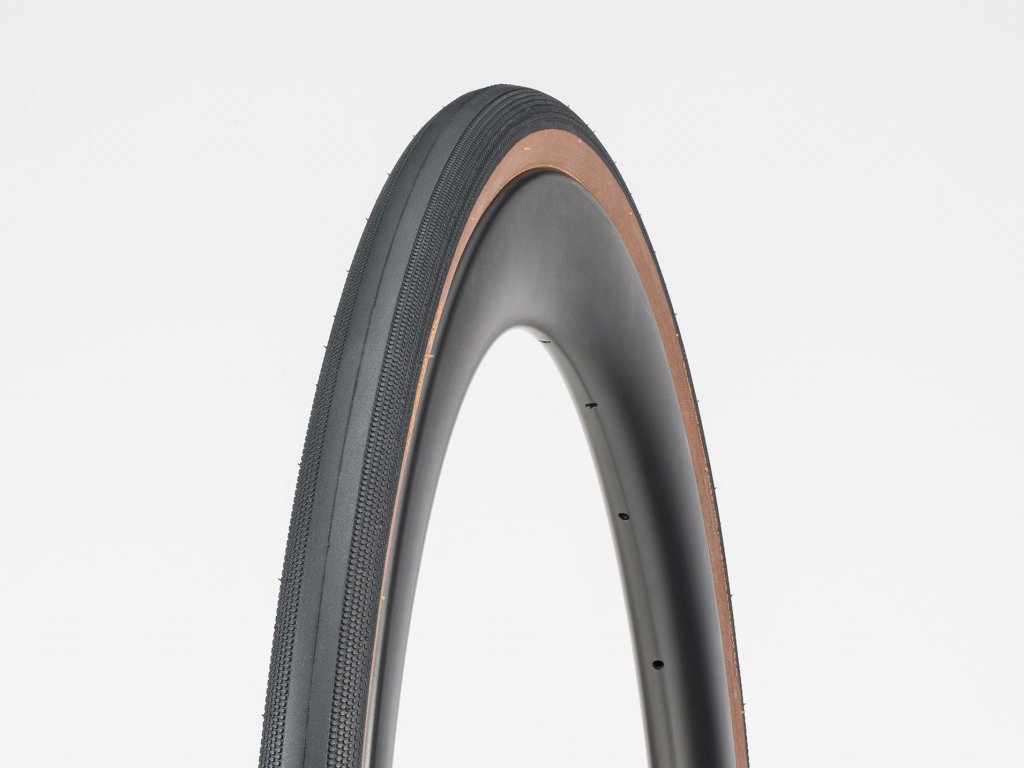 Silniční pláště Bontrager R3 Hard-Case Lite TLR (SIZE 700C x 25mm, COLOR_NAME černá/tmavě hnědá)