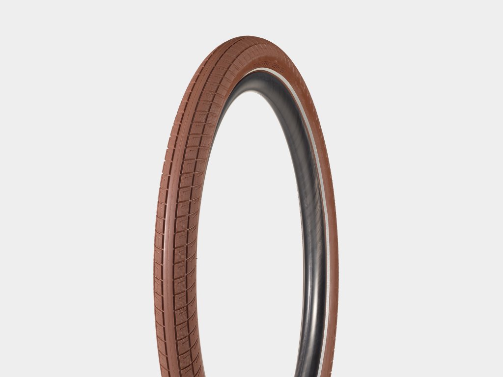 Bontrager E6 Hard-Case Lite E-Bike Tire (SIZE 27.5" x 2.4", COLOR_NAME Natural/Reflective)