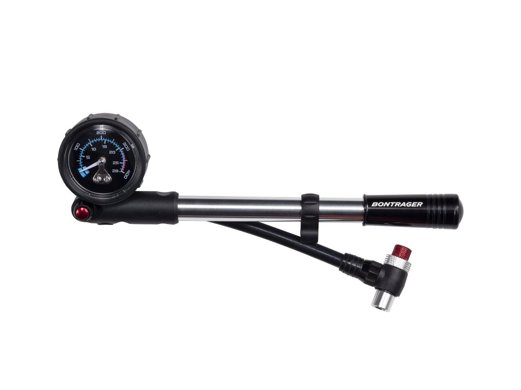 Pumpička na vidlice a tlumiče Bontrager Shock Pump (SIZE One size, COLOR_NAME černá/šedá)