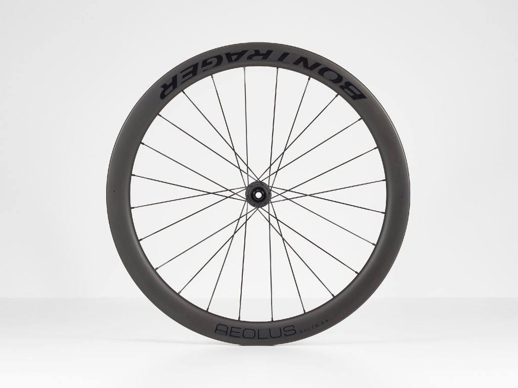 Silniční kolo Bontrager Aeolus Elite 50 TLR pro kotoučové brzdy (SIZE Front No cassette, COLOR_NAME černá)