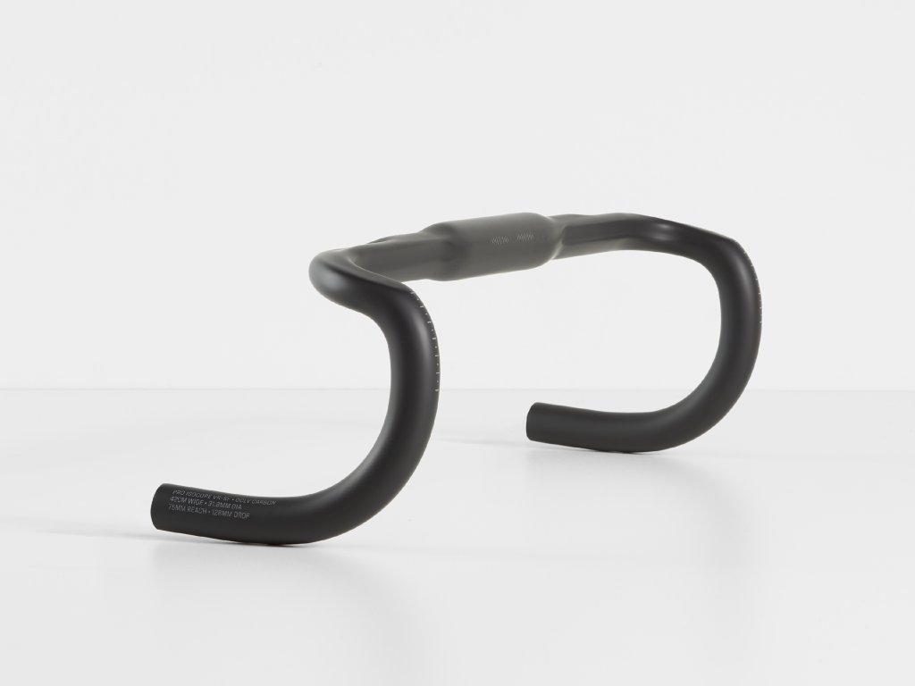 Silniční řídítka Bontrager Pro IsoCore VR-SF (SIZE 400mm/420mm, COLOR_NAME černá)