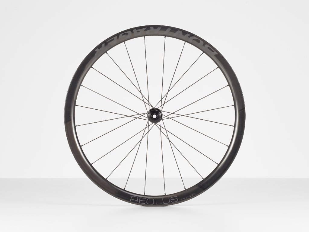 Silniční kolo Bontrager Aeolus RSL 37V TLR pro kotoučové brzdy (SIZE Front No cassette, COLOR_NAME černá)