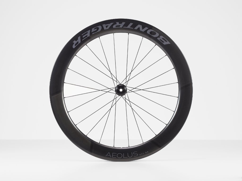 Silniční kolo Bontrager Aeolus RSL 62 TLR pro kotoučové brzdy (SIZE Front, COLOR_NAME černá)