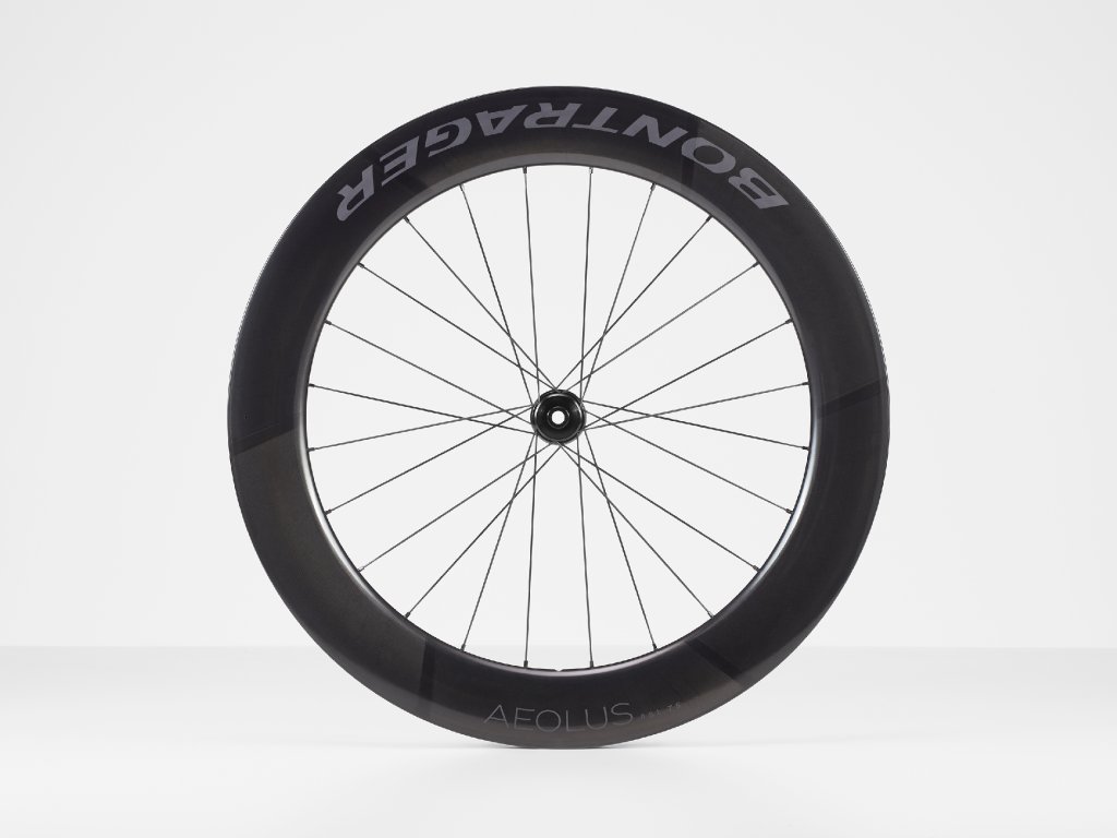 Silniční kolo Bontrager Aeolus RSL 75 TLR pro kotoučové brzdy (SIZE Front No cassette, COLOR_NAME černá)