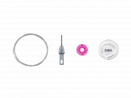 BOA Shoe Replacement IP1 Right Dial Kit (Barva bílá)
