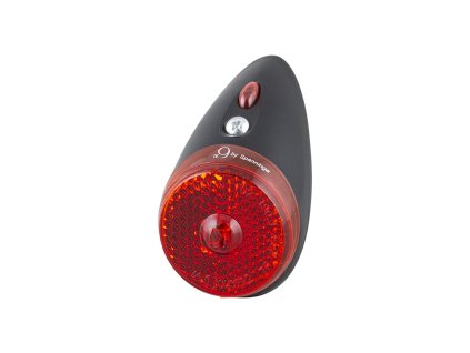 Spanninga Nr.9 E-bike Rear Light (Barva černá/červená)