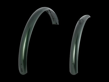 Electra Townie Go! 7D EQ Step-Over Fender Set (SIZE 27.5", Front and Rear, COLOR_NAME Evergreen)