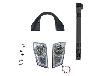 Bontrager Satellite Forklight 2012 Xba Battery Bike Light Set (SIZE One size, COLOR_NAME černá)