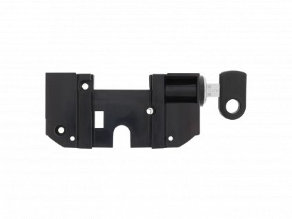 AXA Bosch 2 Rack Battery & Removeable Key (Barva černá)