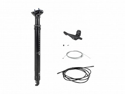 TranzX Dropper Seatpost With Suspension (Barva černá)