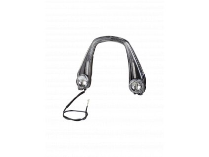 Bontrager Satellite Forklight Dynamo With Rear Light Connection (Velikost One size, Barva černá)