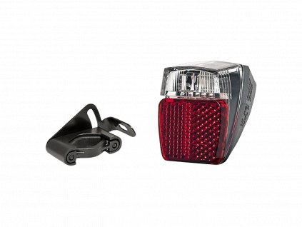 Herrmans H-Trace Mini Dynamo Rear Light (Barva černá/tmavě červená)