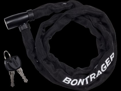 Řetězový zámek na klíč Bontrager Comp Keyed Chain Lock Long (Barva černá, Velikost 4mm x 110cm (43.3"))