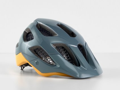 Horská cyklistická přilba Bontrager Blaze WaveCel (Barva Battleship Blue/Marigold, Velikost S)