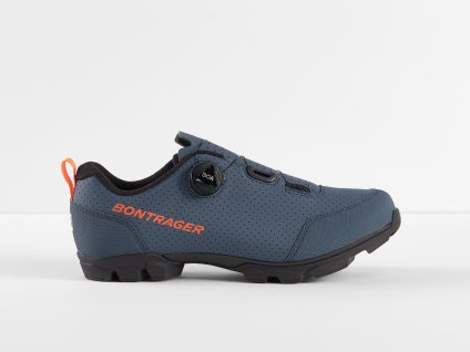 Horské tretry Bontrager Evoke (SIZE 46, COLOR_NAME Battleship Blue/Radioactive Orange)