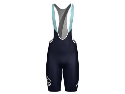 Replika cyklistických kraťasů s laclem Santini týmu Trek Driftless1