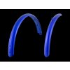 Electra Townie Original 7D EQ Step-Over Fender Set (SIZE 26", Front and Rear, COLOR_NAME Hyper Blue/Silver)