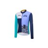 Replika cyklistického termodresu s dlouhým rukávem Santini týmu Trek Driftless
