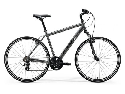 Merida CROSSWAY 10 V Matt Anthracite (White)