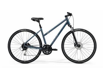 MERIDA CROSSWAY 100 LADY Teal Blue(Silver Blue:Lime) 1