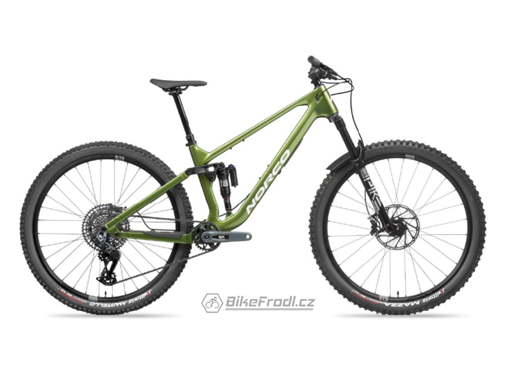 NORCO Fluid C1 Green/White 29 AXS T-Type, vel. S