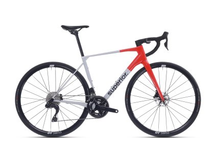 SUPERIOR X-ROAD 9.5 GF Gloss Grey / Orange Red, vel.  54cm (M)  Těšíme se!