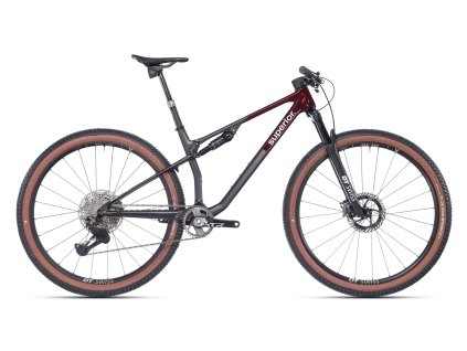 SUPERIOR XF 9.9 Team Red Carbon / Matte Carbon, vel. 19" (L)