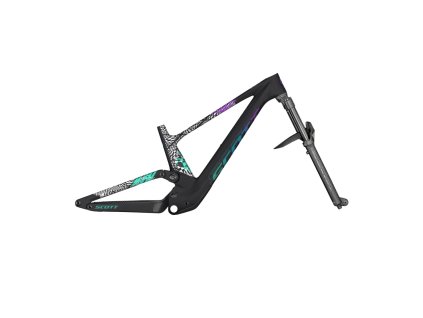 SCOTT Genius 900 Tuned HMX (Carbon Black), vel. XL (Rám + tlumič)