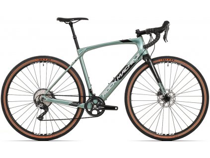 ROCK MACHINE GravelRide CRB 900 gloss light olive/black/silver, vel. L PŘEDOBJEDNÁVKA