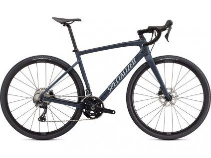 SPECIALIZED Diverge Sport Carbon Satin Cast Blue Metallic/Ice Blue/Chrome/Clean, vel. 56 c PŘEDOBJEDNÁVKA