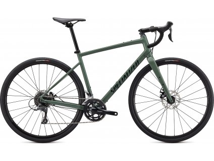SPECIALIZED Diverge Base E5 Gloss Sage Green/Forest Green/Chrome/Clean, vel. 56 cm PŘEDOBJEDNÁVKA