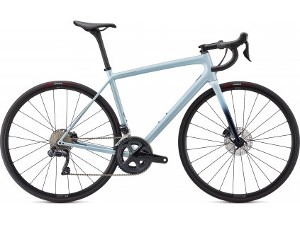 SPECIALIZED Aethos Expert Gloss Ice Blue/Teal Tint/Flake Silver, vel. 49 cm